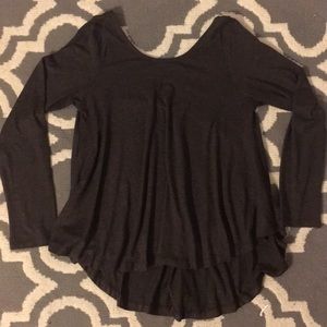 Low Back Flowy Blouse